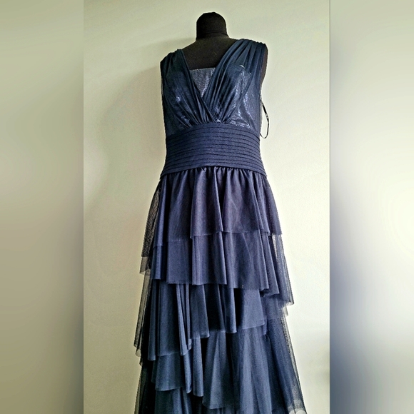 Tadashi Shoji evening, prom, wedding guest gown size 12 - Picture 4 of 12